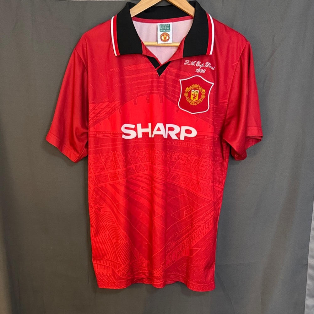 Manchester United Vintage Red Jersey
